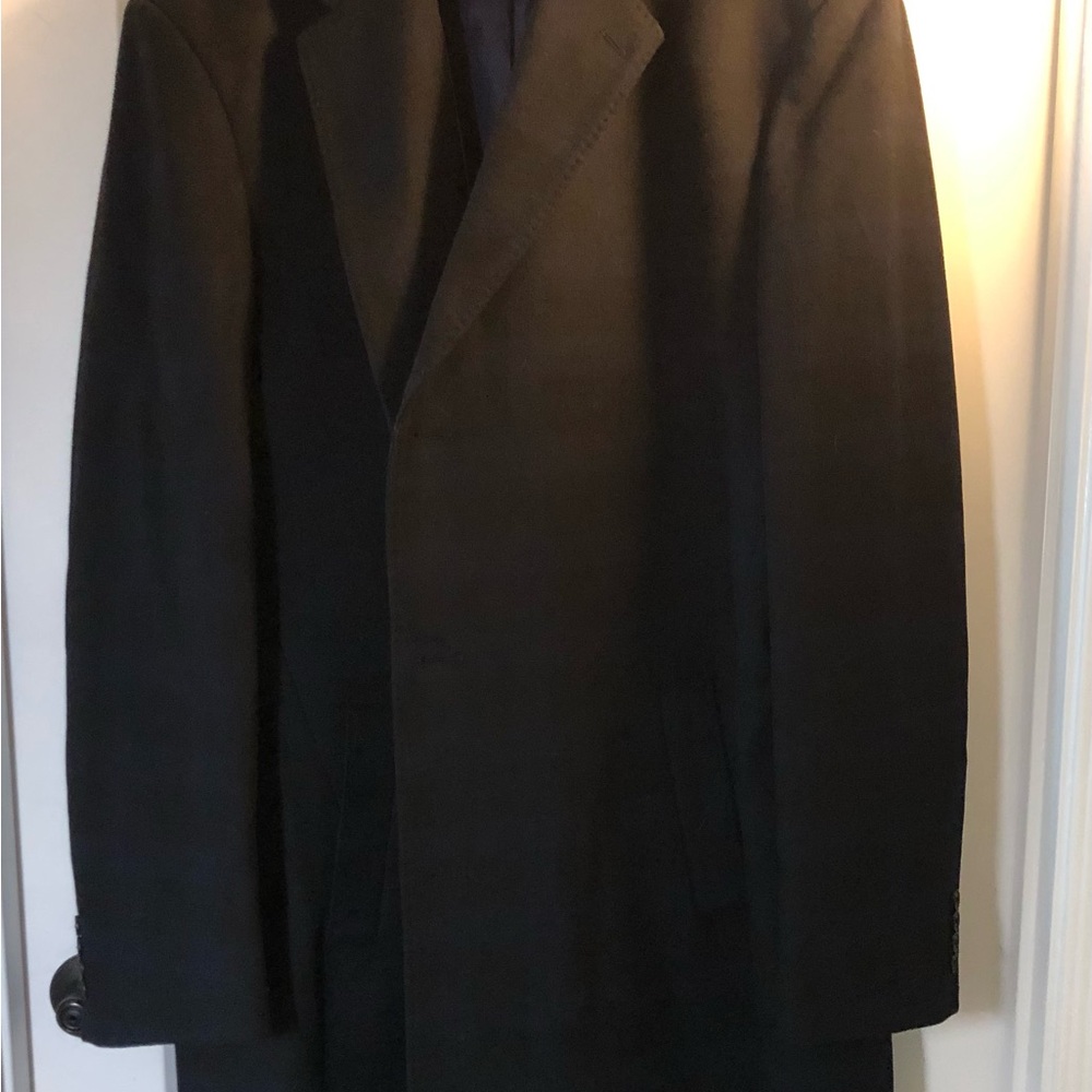 Pronto Uomo Black/Blue plaid Coat